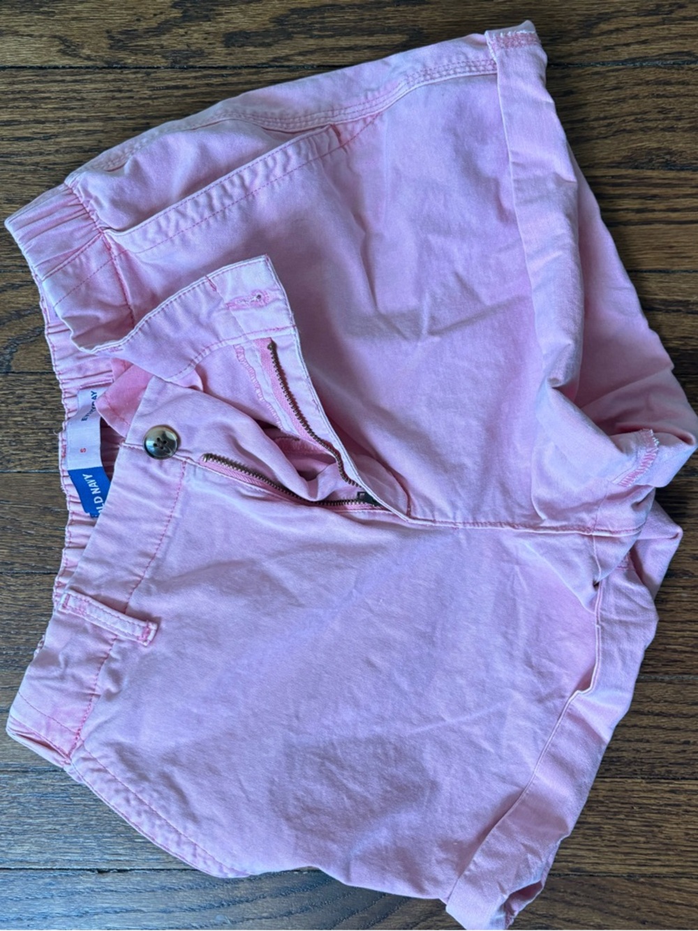 Old Navy Pink Elastic Waist Shorts